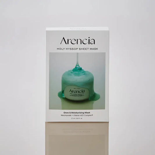 Arencia Holy Hyssop Sheet Mask Pack 27ml 5ea Hydrating - Facial Mask