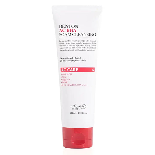 Benton AC BHA Foam Cleansing 120ml - 120ml - Cleansing Foam