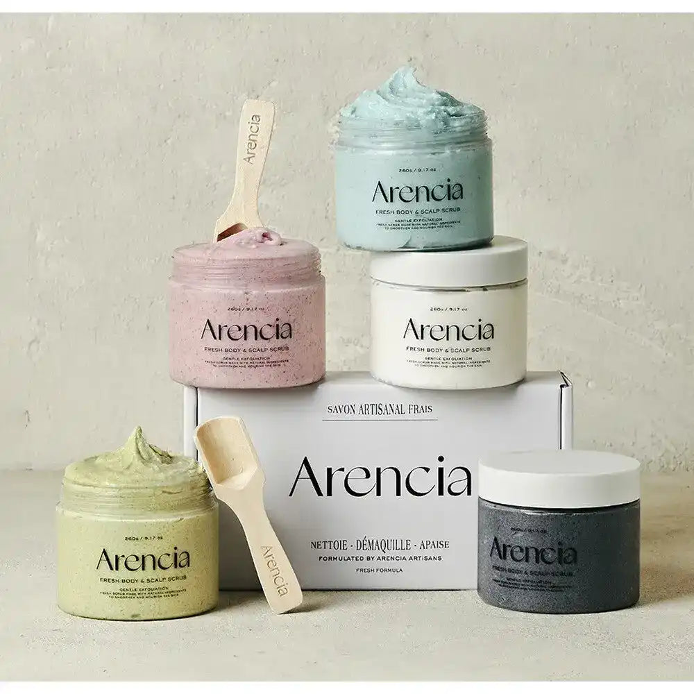 Arencia Fresh Cloud Body Scrub 260g 5 Types Exfoliating - Scrub