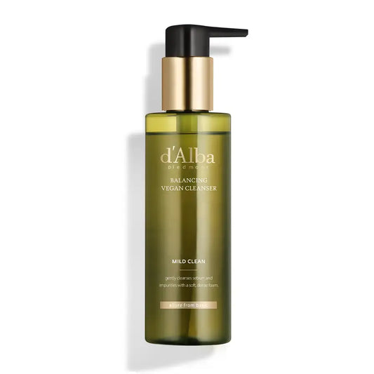 D’Alba Mild Skin Balancing Vegan Cleanser 200ml Gentle - 200ml