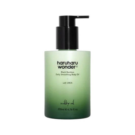 Haruharu Wonder Black Bamboo Daily Soothing Body Oil 200ml for Deep Hydration - 200ml